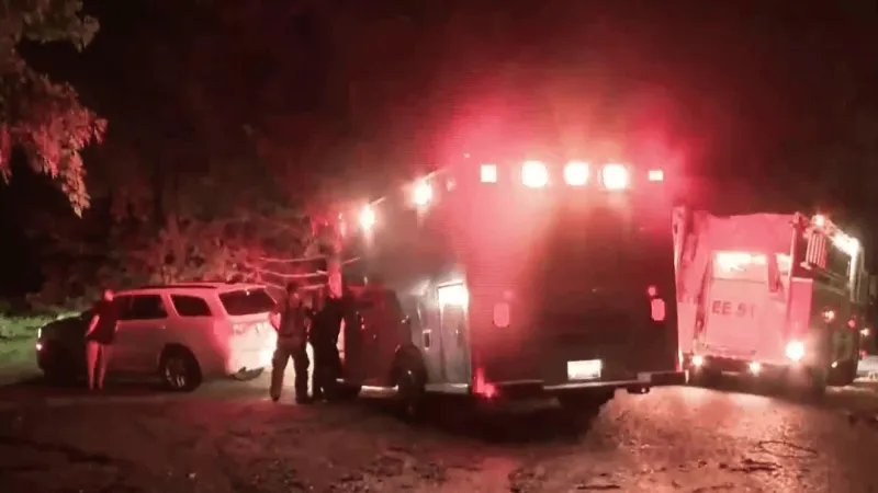 Four rescued near creek in Elk County as severe weather hits the region