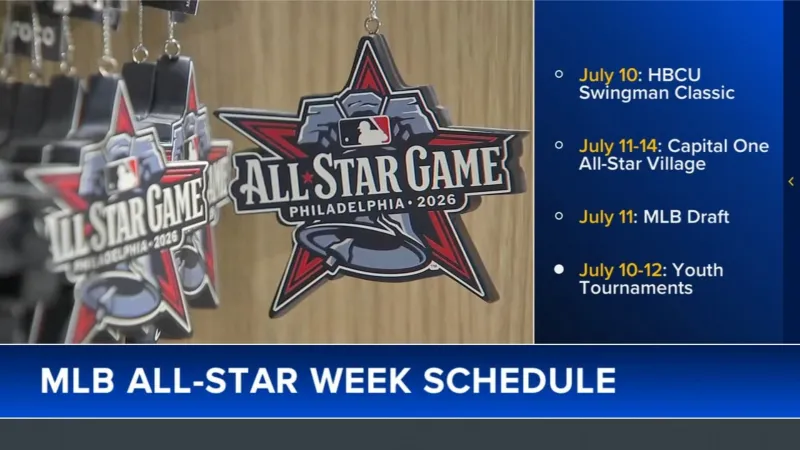 MLB, Phillies release 2026 All-Star week events schedule