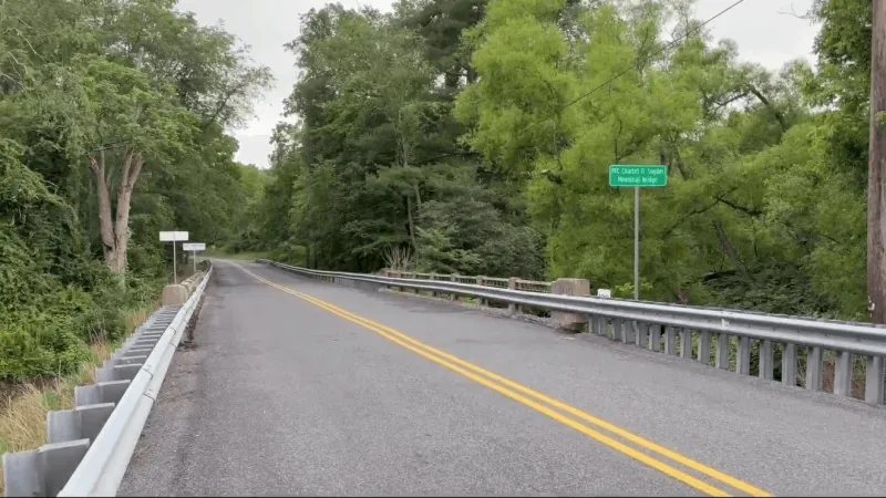 Breezewood area bridge renamed in honor of Monroe Twp. Vietnam veteran