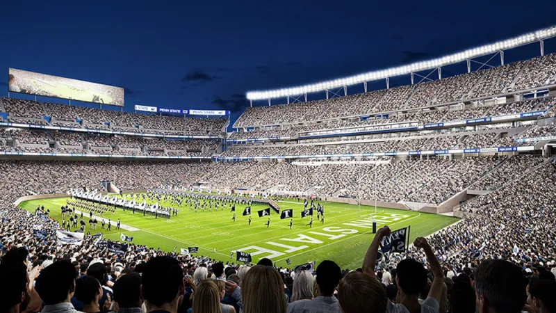 Pooles commit $5M gift to West Shore Home Field at Beaver Stadium revitalization project