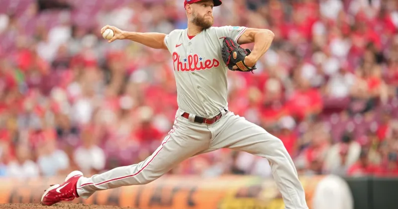 Zack Wheeler throws 14 strikeouts, Kyle Schwarber homers as Philadelphia Phillies beat Cincinnati Reds