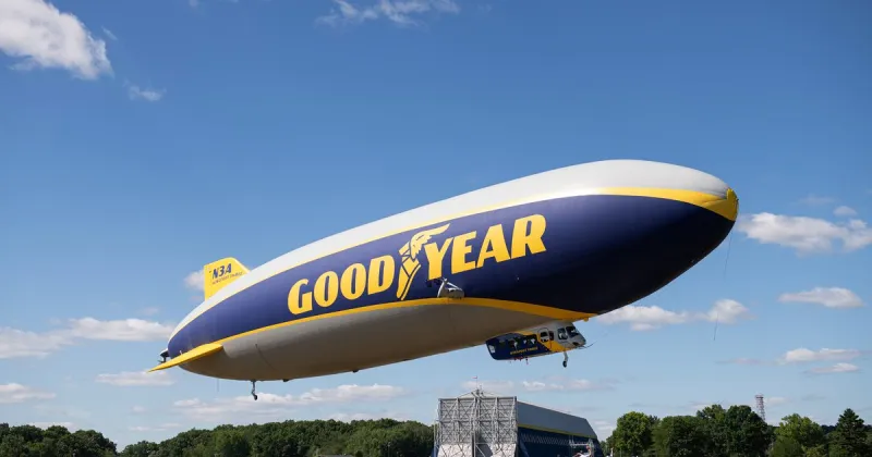 No, the Goodyear blimp is not coming to Philly for the All-Star Game