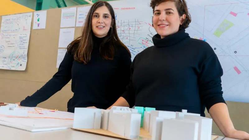 Longtime friends and business partners thrive as architecture grad students
