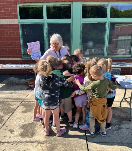 Warren kindergartners grateful for Free Books
