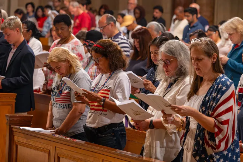 Mass of Thanksgiving for America's 250th anniversary held at National Shrine in Washington