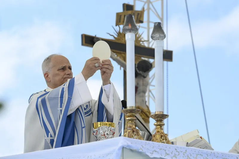 On U.S. Independence Day, Pope Leo XIV honors migrants in Lampedusa
