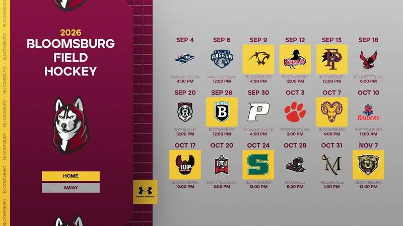 Field Hockey Reveals 2026 Schedule