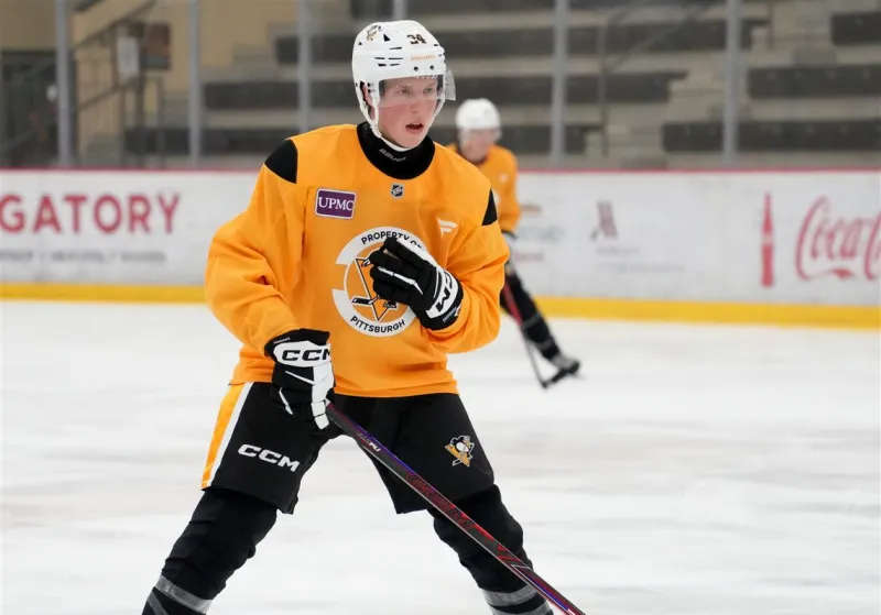 The Penguins sign 2026 second-round pick Tomas Galvas to an entry-level contract