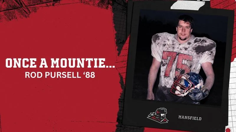 Once a Mountie: Rod Pursell '88