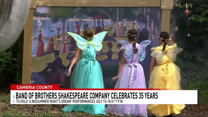 Band of Brothers Shakespeare Company celebrates 35 years
