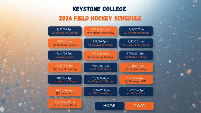 Field Hockey Drops 2026 Competitive Schedule