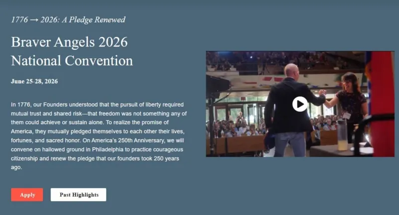 Braver Angels Convention Focuses on Bridging America's Political Divide