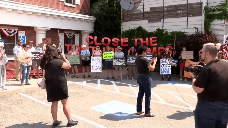 'People are afraid:' Activists continue to protest against Moshannon Valley ICE facility