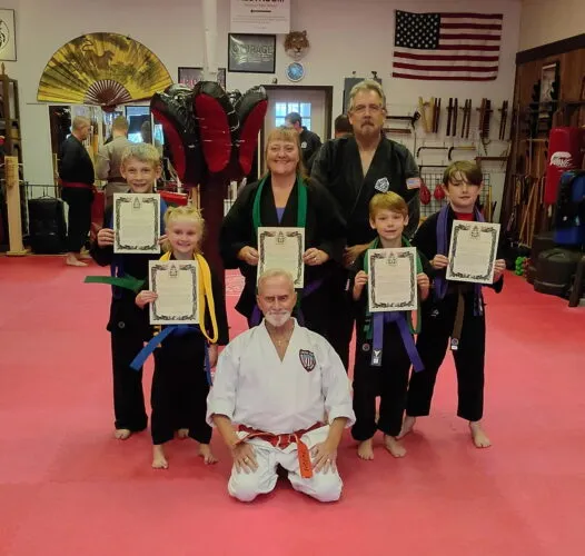 Promotions given at Johnson's Academy