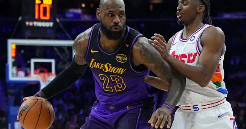 Sixers' pursuit of LeBron James led by Tyrese Maxey, Joel Embiid, Jaylen Brown, report says
