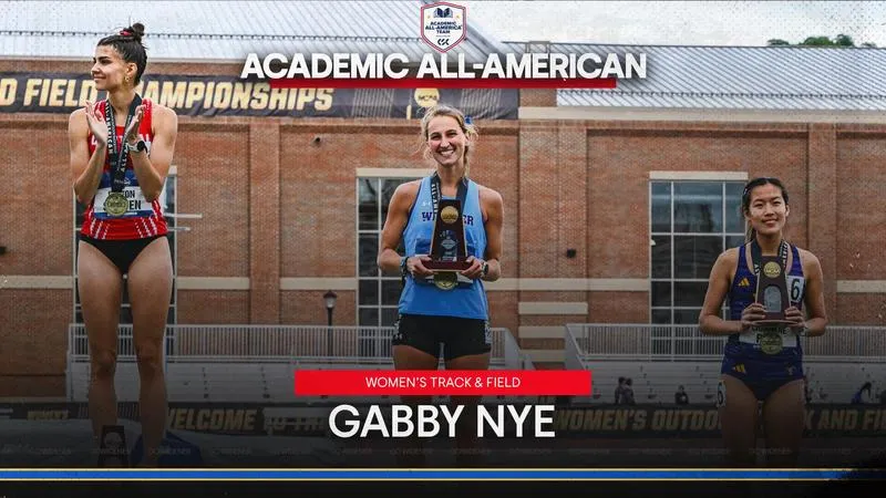 Nye Garnered Second Straight CSC Academic All-American