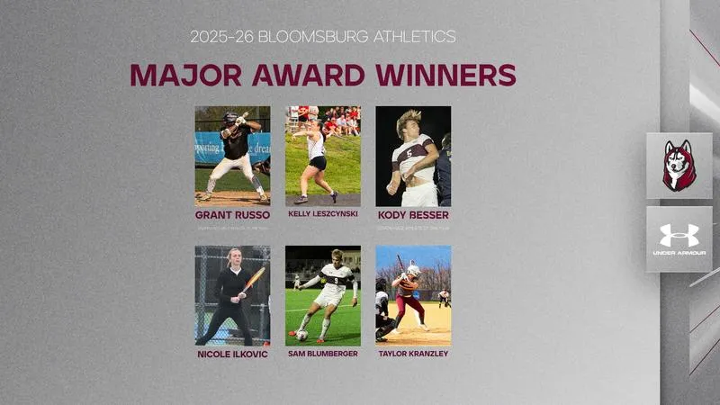 Bloomsburg Athletics Announces 2025-26 Major Award Winners