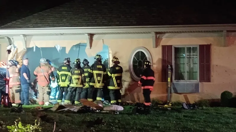 Speeding car slams through Huntingdon County personal care facility, residents relocated