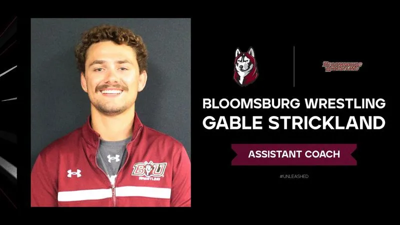 Bloomsburg Wrestling Adds Gable Strickland to Coaching Staff