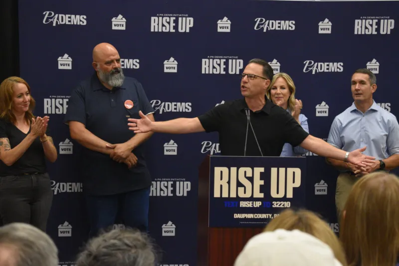 Shapiro, Pa. Democrats launch 'Rise Up' campaign ahead of 2026 midterms