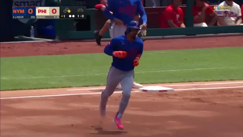 McLean strikes out 10, Lindor homers to lead Mets past Phillies 6-1