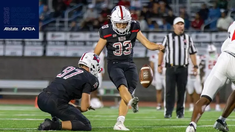 Quintois Named Nominee for 2026 Allstate AFCA Good Works Team