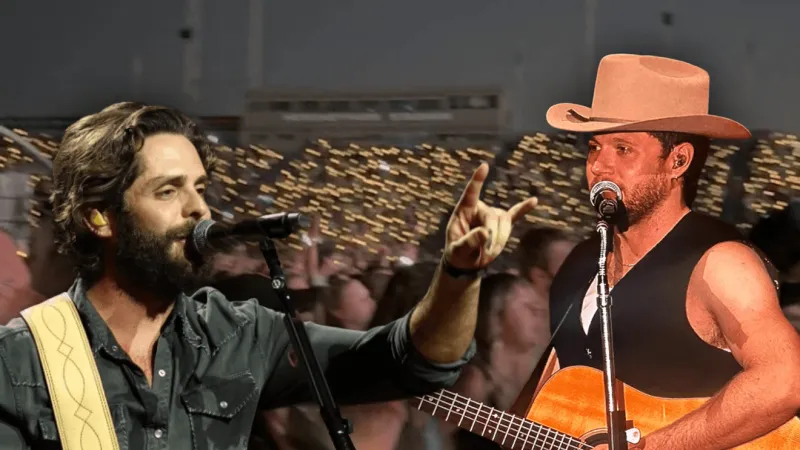 Thousands turn out to see Thomas Rhett, Niall Horan despite weekend reschedule