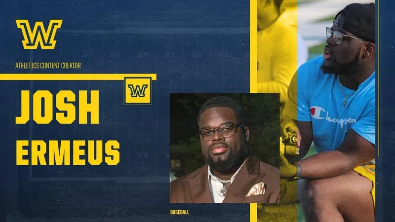 Josh Ermeus '26 Named to New Athletics Content Creator Position
