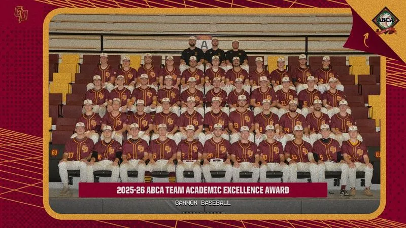 Baseball Honored with ABCA Team Academic Excellence Award