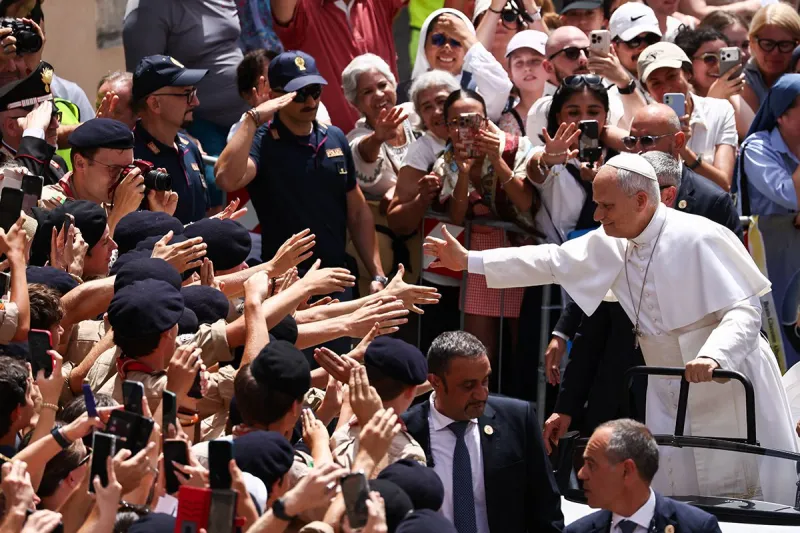 Pope Leo XIV in Castel Gandolfo: God's kingdom grows in the 'little things of daily life'