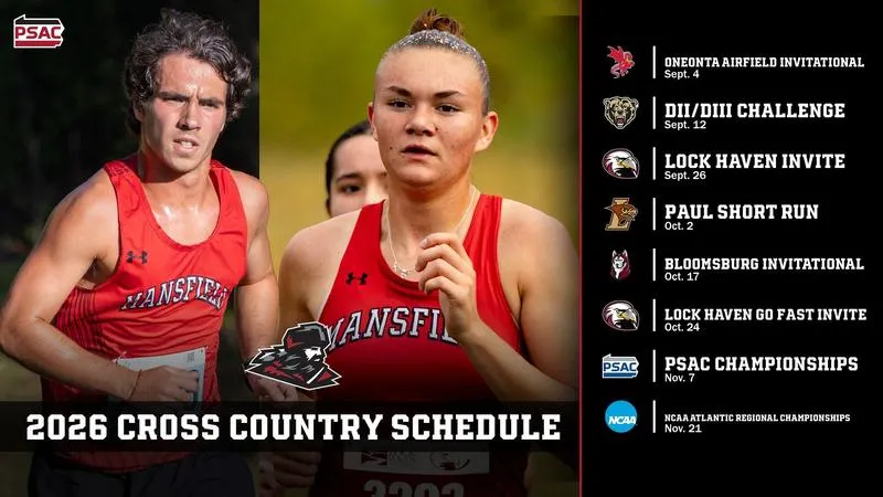 Mansfield Cross Country Announces 2026 Schedule
