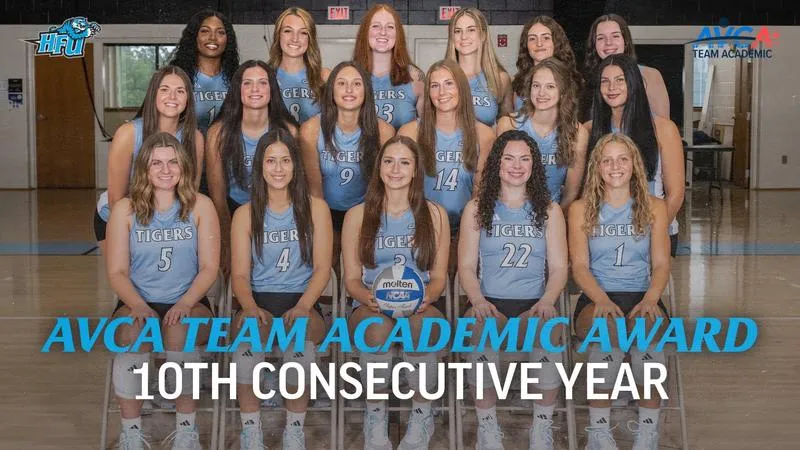 Volleyball Earns AVCA Team Academic Award for 10th Consecutive Year