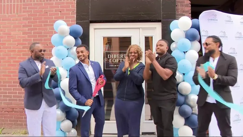 Ribbon cutting held for new residential lofts in Johnstown