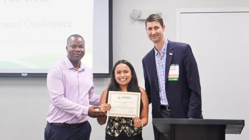 College of Ag Sciences student receives Future Leaders Fellow Scholarship