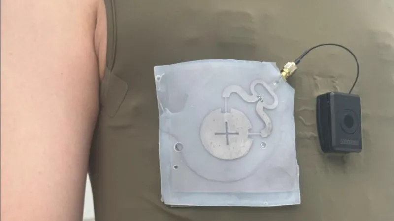 Stretchable antenna keeps wearable health sensors in tune with human health