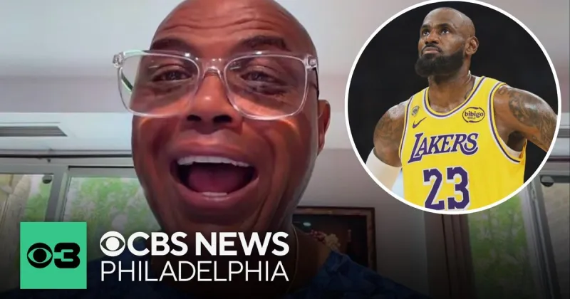 Charles Barkley weighs in on LeBron James joining Sixers: "It's Christmas around here"