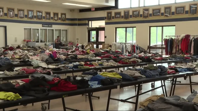 Bald Eagle Area School District hosts 10th free clothing giveaway
