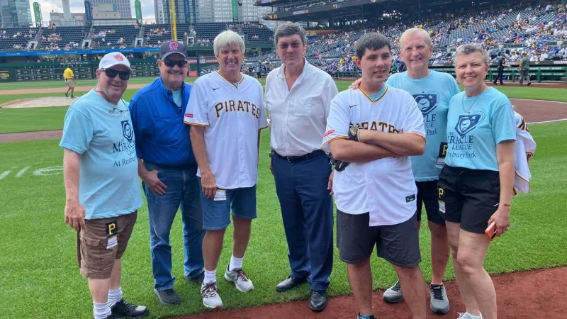 Pirates Charities surprises Roxbury Park Miracle League with $150,000 donation