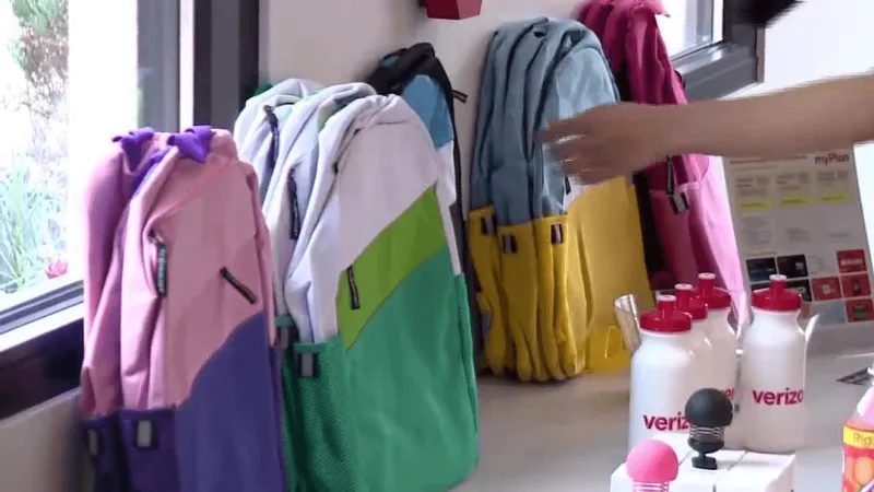 Local Verizon stores participate in annual back-to-school backpack giveaway
