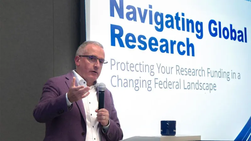 Town hall discusses research security, global collaboration in a shifting world