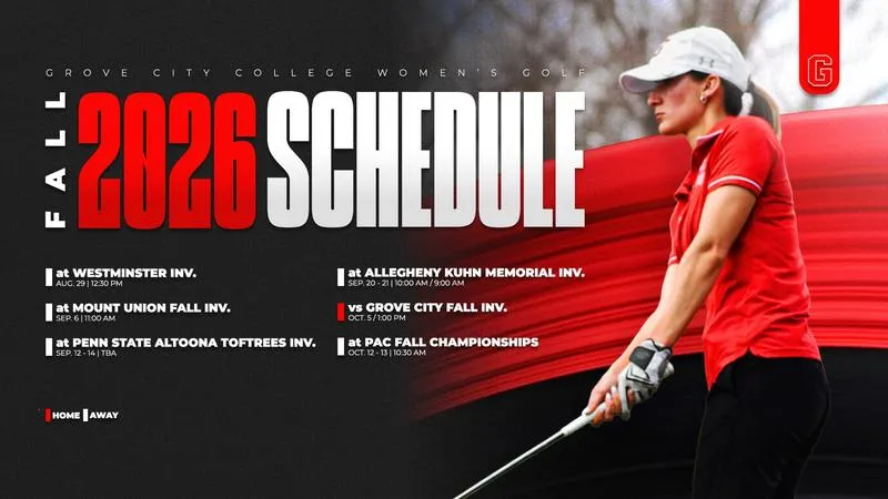 Six tournaments highlight fall 2026 schedule