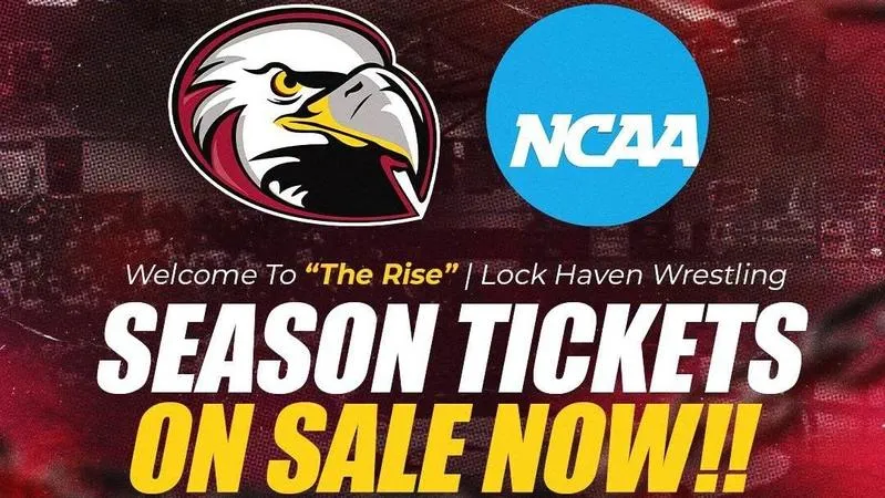 Men's Wrestling season tickets on sale now