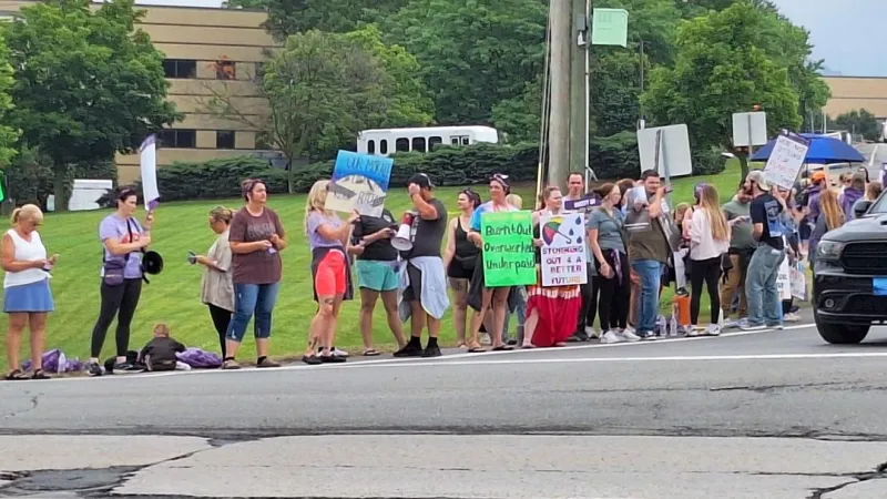 'Reasonable & right:' Community rallies support for striking Mount Nittany Health workers