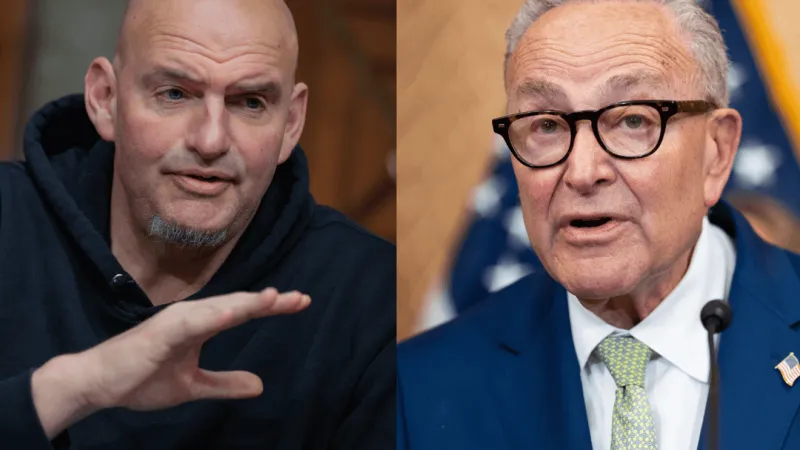 'A very good member of Congress:' Schumer says he wants Fetterman to stay with Democrats