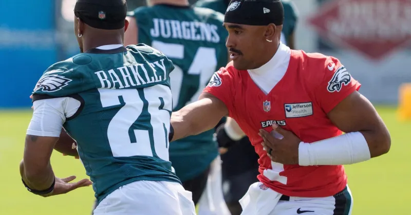 Welcome to Philadelphia, LeBron: Eagles' Jalen Hurts, Saquon Barkley believe James is great for the city