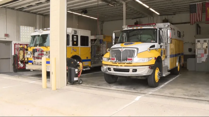 Rep. John Joyce visits Southmont to discuss federal funding for new fire truck