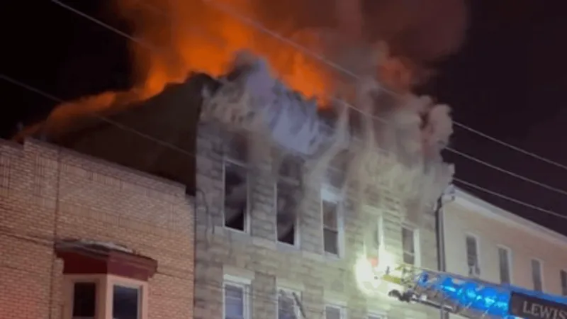 People leap from windows to escape overnight Lewistown structure fire: firefighters