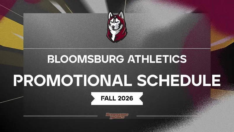 Bloomsburg Athletics Announces Fall Promotional Schedule
