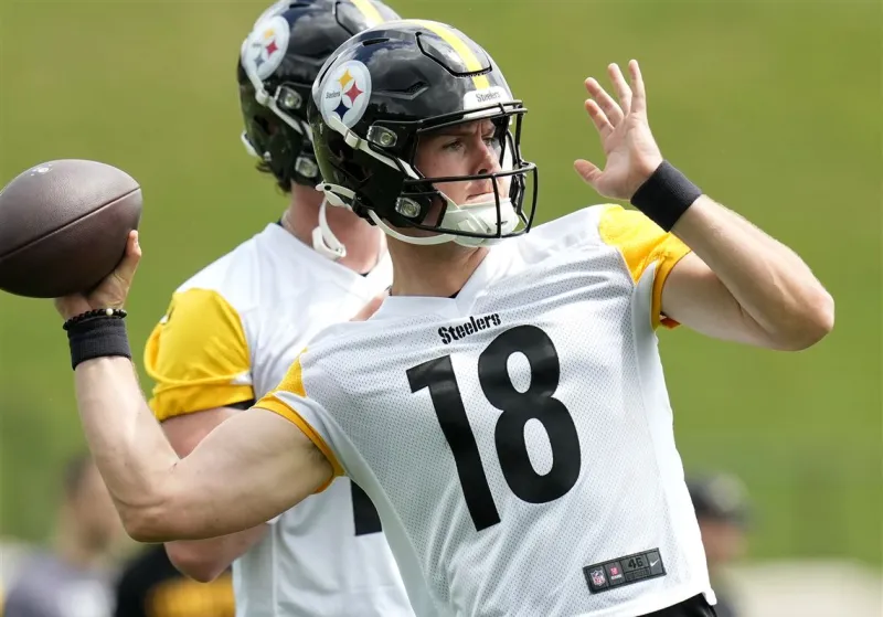 Will Howard hasn't played since Ohio State's national title run. The Steelers can't wait for that to change.