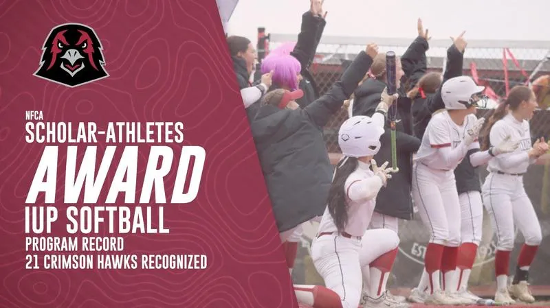 IUP Softball Sets Program Record With 21 NFCA Scholar-Athletes